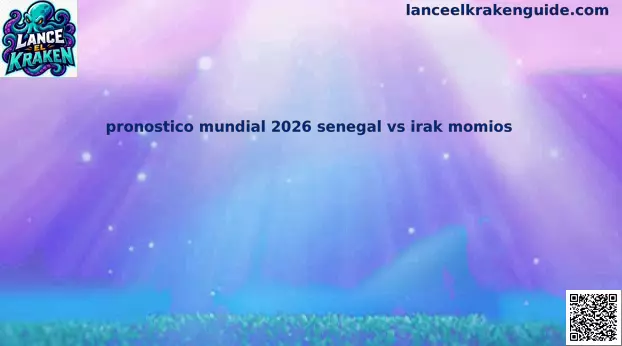 Pronóstico Senegal vs Irak