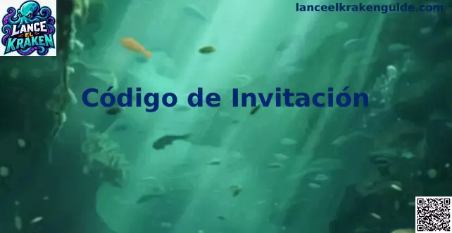 Interfaz de validación del Código de Invitación en Lance el kraken para usuarios de México