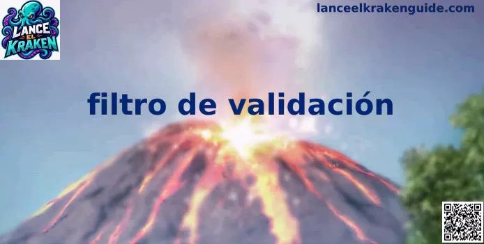 Filtro de validación