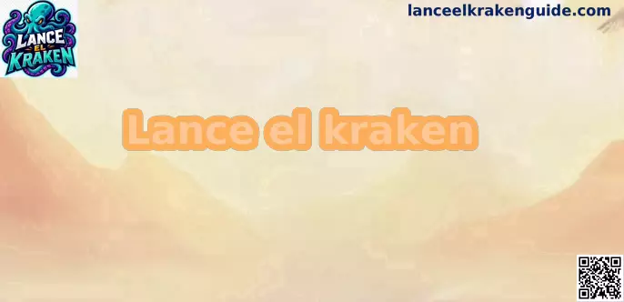 Lance el kraken Guía Oficial