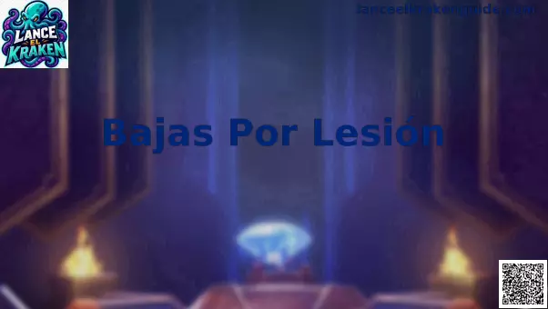 Bajas por lesión Mundial 2026 análisis