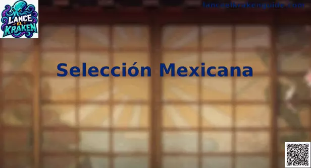Selección Mexicana análisis visual