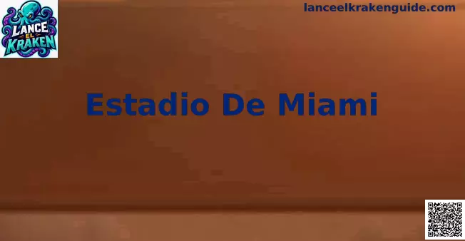 Estadio De Miami Hard Rock Stadium Copa del Mundo 2026