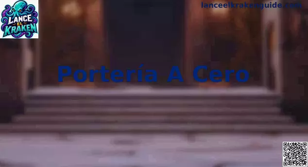 Portería a Cero Táctica de Fútbol