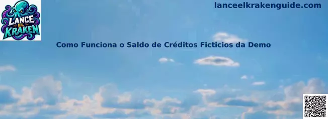 Saldo de créditos ficticios de demo en Lance el kraken