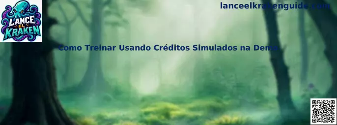Créditos simulados en demo de Lance el kraken