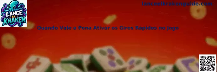 Configuración de giros rápidos en Lance el kraken