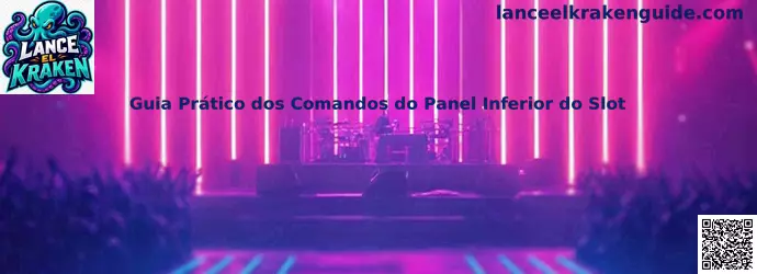 Guía de comandos del panel inferior del slot