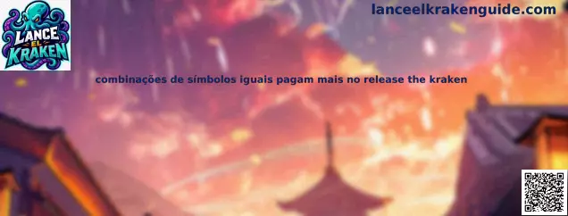 Combinaciones de símbolos iguales en Lance el kraken