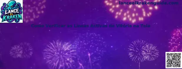 Cómo verificar líneas activas en Vitória na Tela