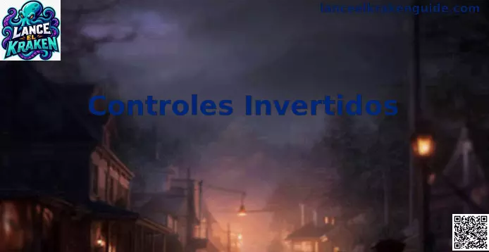 Guía visual de Controles Invertidos en Lance el kraken para jugadores de México